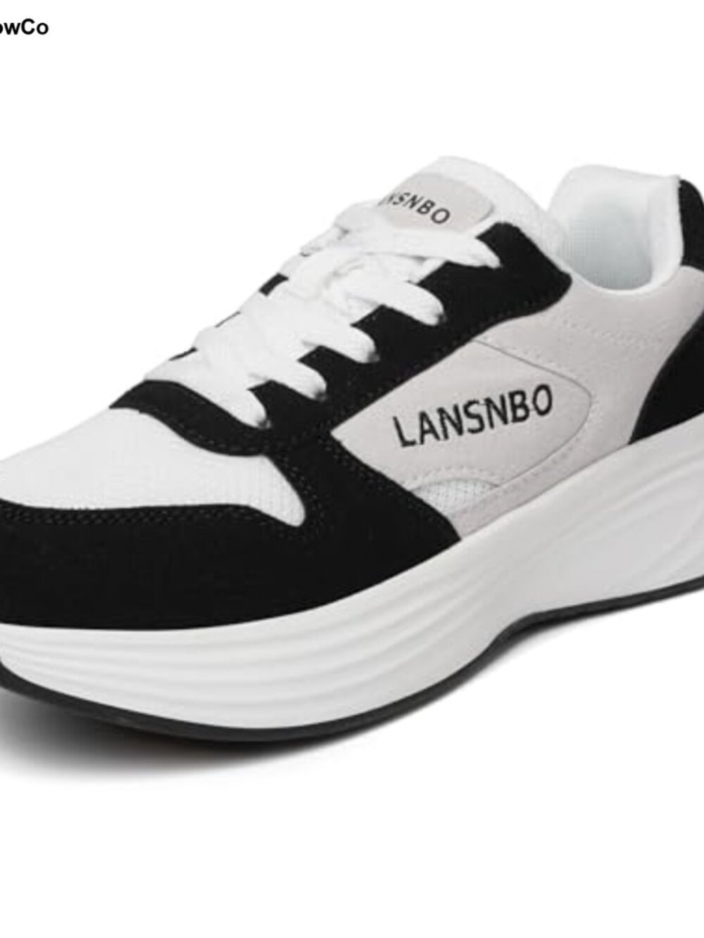 Women's Wide Non Slip Running Sneakers with Arch Support - Comfortable Athletic
